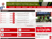 Tablet Screenshot of pppn.nowytarg.pl