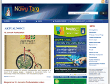 Tablet Screenshot of nowytarg.pl